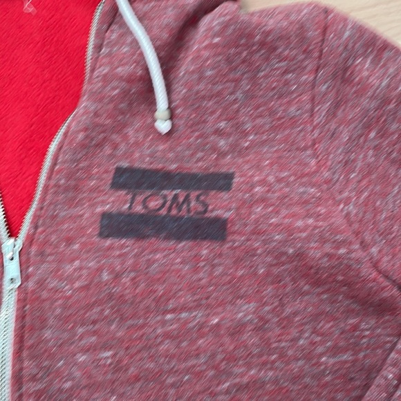 Toms zip hoodie. Sz S - Picture 2 of 3